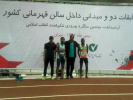 درخشش دانشجویان دانشگاه در مسابقات دو و میدانی داخل سالن قهرمانی کشور در ماده ۸۰۰ متر
