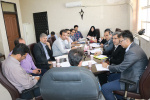 نشست مشترک عوامل اجرایی برگزاری پنجمین المپیاد فرهنگی و ورزشی دانشگاه با معاونت فرهنگی و دانشجویی دانشگاه شهرکرد