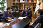 نشست سرپرست اداره کل تربیت بدنی دانشگاه با رئیس فدراسیون بدنسازی و پرورش اندام