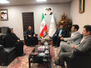 نشست سرپرست اداره کل تربیت بدنی با رئیس فدراسیون جودو