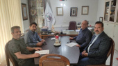 نشست سرپرست اداره کل تربیت بدنی دانشگاه جامع علمی کاربردی با روسای انجمن های کشتی