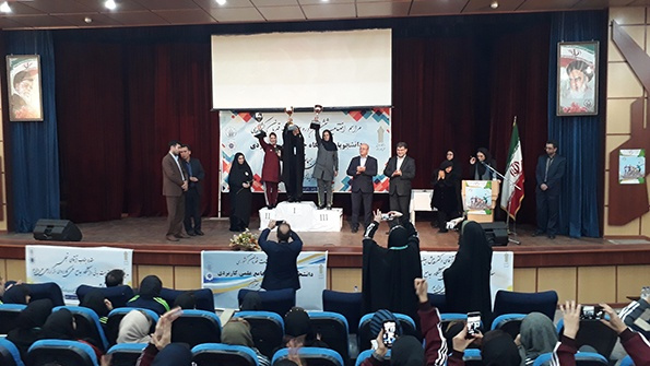 ششمین دوره مسابقات قهرمان کشوری آمادگی جسمانی دختران با قهرمانی قم، خاتمه یافت