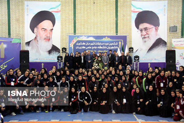آغاز بکار ششمین دوره مسابقات قهرمان کشوری در رشته والیبال دختران