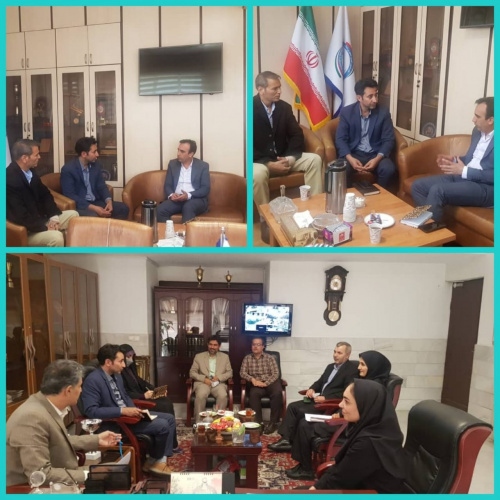دیدارهای جداگانه سرپرست اداره کل تربیت بدنی دانشگاه با روسای فدراسیون های شطرنج و کبدی