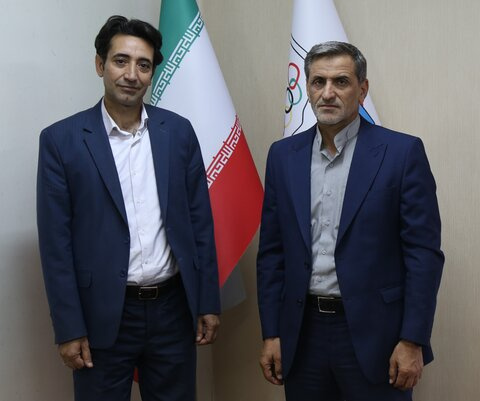 دیدار سپرست اداره کل تربیت بدنی با رئیس فدراسیون پزشکی ورزشی