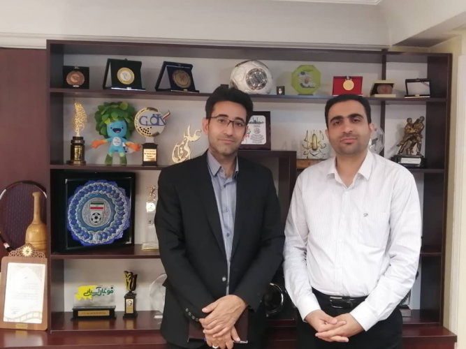 دیدار سرپرست اداره کل تربیت بدنی دانشگاه جامع علمی کاربردی با مدیر شبکه ورزش
